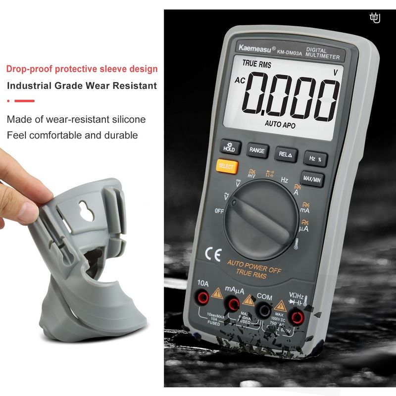 03A Industrial High Precise Autorange Smart Digital Multimeter NCV 1000V AC DC Multimetro Smart Digital Multimeter