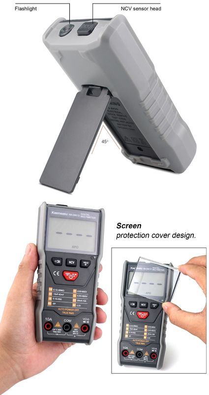 Hot Sale Anti burn Multitester Voltage resistor tester Auto Ranging Professional Industrial Digital Multimeters price