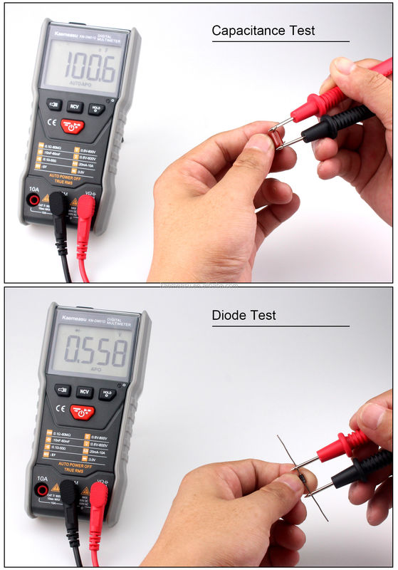 Hot Selling Electric Multi Tester Mini Portable Smart Auto Range Digital Multimeter Price