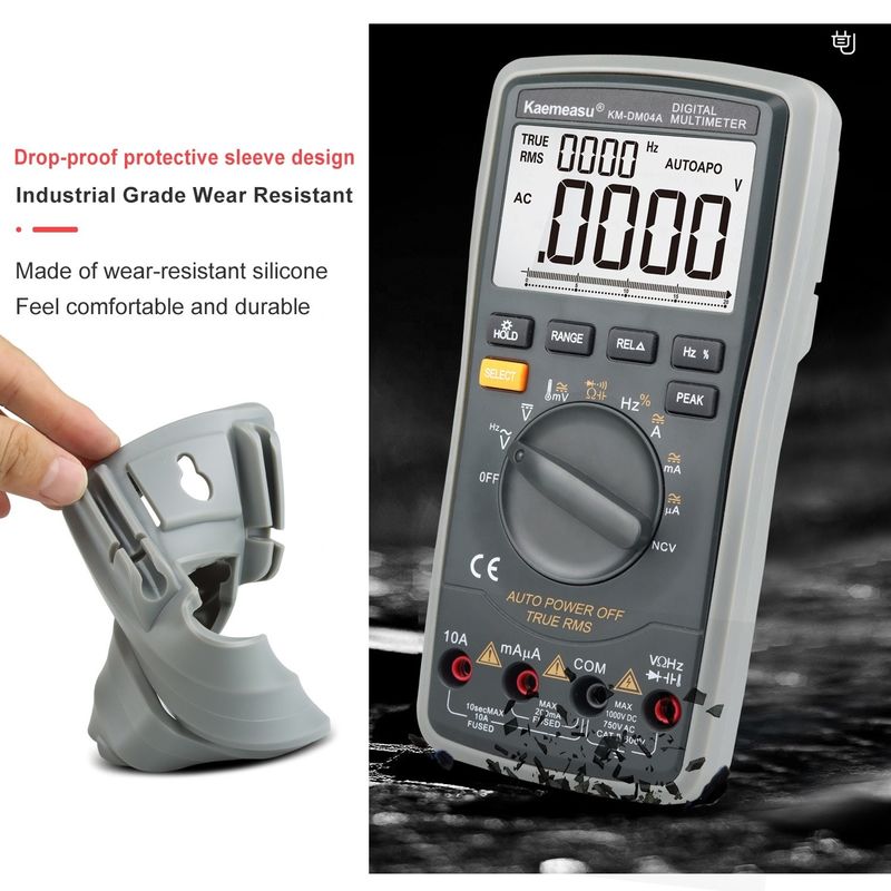 ABS Electric Parts 04A OEM ODM Auto range Smart Multitester laboratory equipment DC/AC 20000 Counts Digital Multimeters