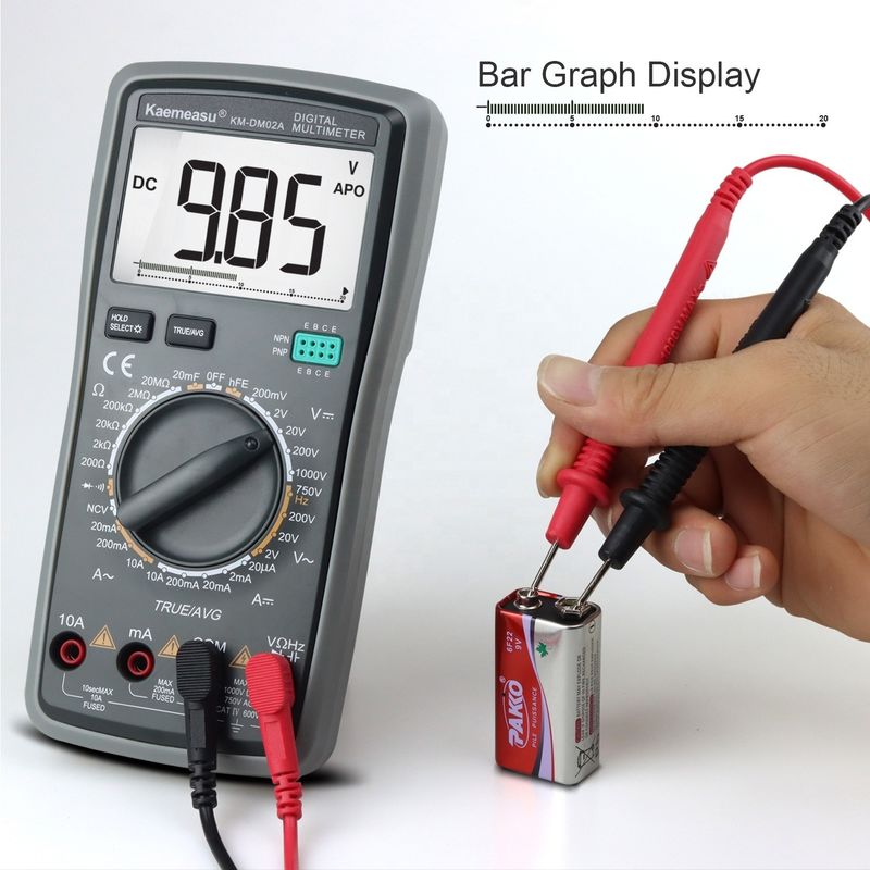 Hot sale Autoranging Multitester DC/AC NCV T-rms Electric Smart with True RMS digital multimeters