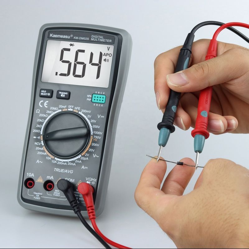 Intelligent Voice Multitester Auto Range Multifunction Laboratory Equipment Resistor Tester Digital Multimeter