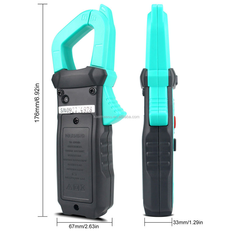 21D DC AC Digital Clamp Meter 3 5/6 Digit Automatic Diode Test Ture RMS Square Wave Output NCV Digital Clamp Meter Multimeter