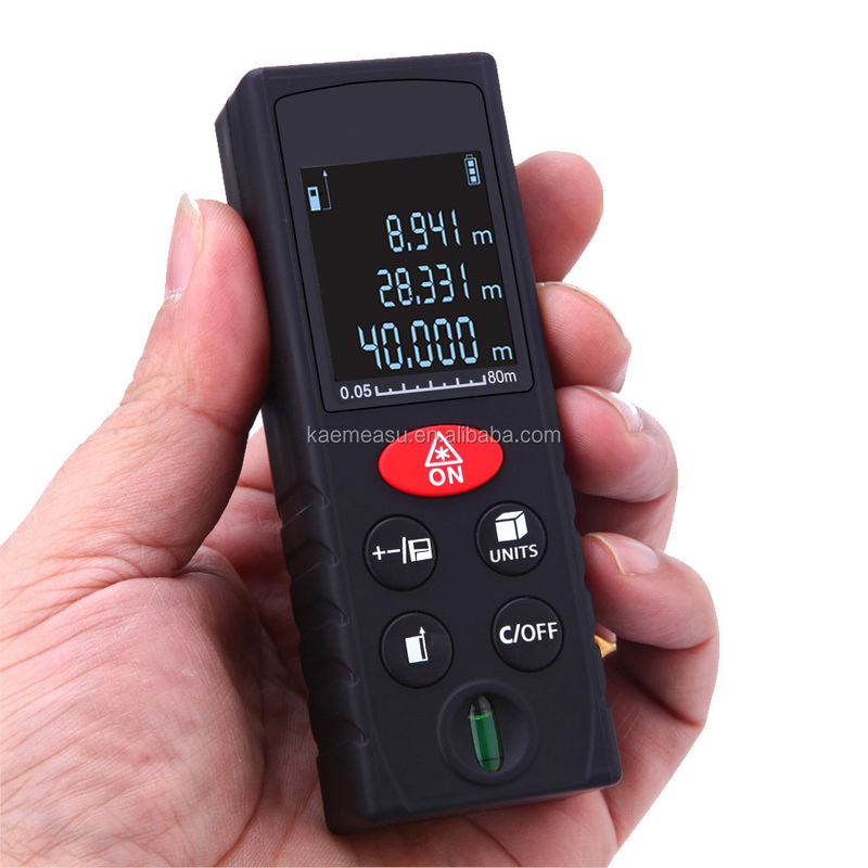 Laser Distance Meter 40M 60M 80M 100M Handheld Portable Laser Rangefinder Electronic Tape Measure Price