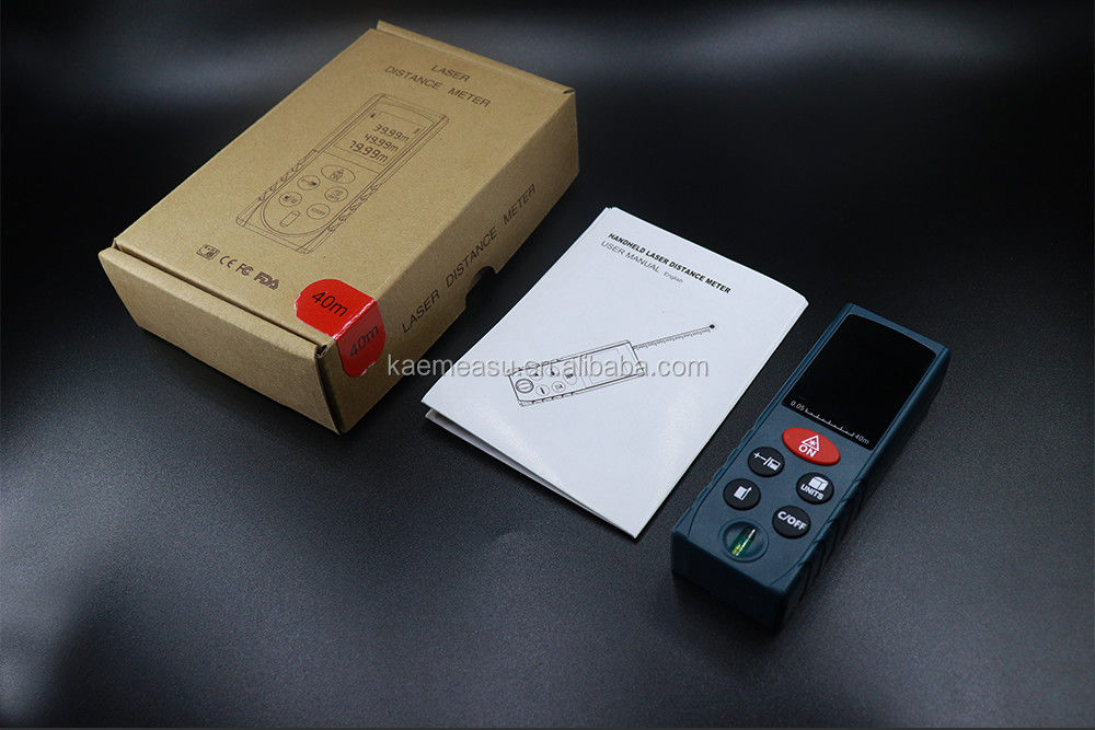 Laser Distance Meter 40M 60M 80M 100M Handheld Portable Laser Rangefinder Electronic Tape Measure Price