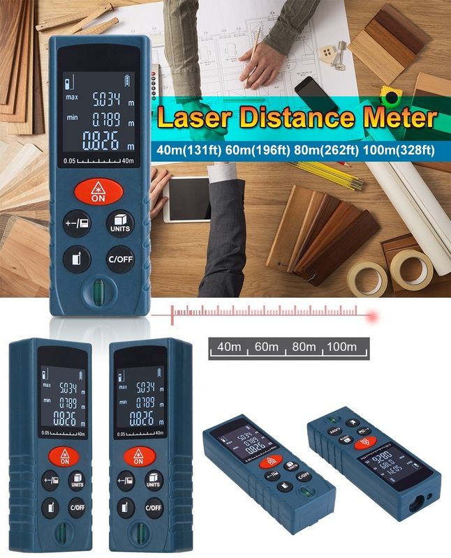 Mini Portable Handheld High-precision Digital Measuring Tools Laser Rangefinder Laser Distance Meter