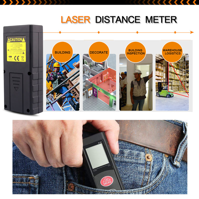 Top Sale High Precision Digital Rangefinders Electric Laser Ruler Mini Portable Measuring Equipment Laser Distance Meter