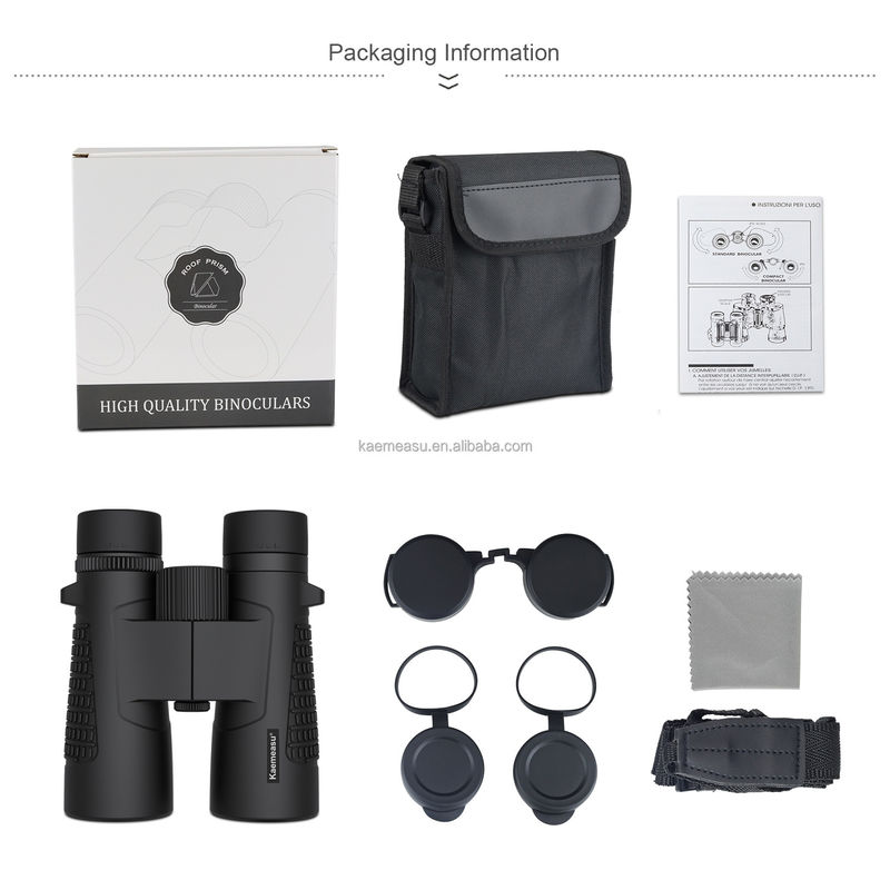 C 10X Magnification 42mm Caliber Binoculars Hunting Shooting Long Range Outdoor Clear Vision Binoculars Telescope