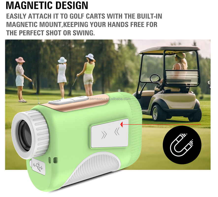 OEM 1200m Golf Slope Scope Laser Distance Meter Telescope Industrial Grade Golf Laser Rangefinders Green Color