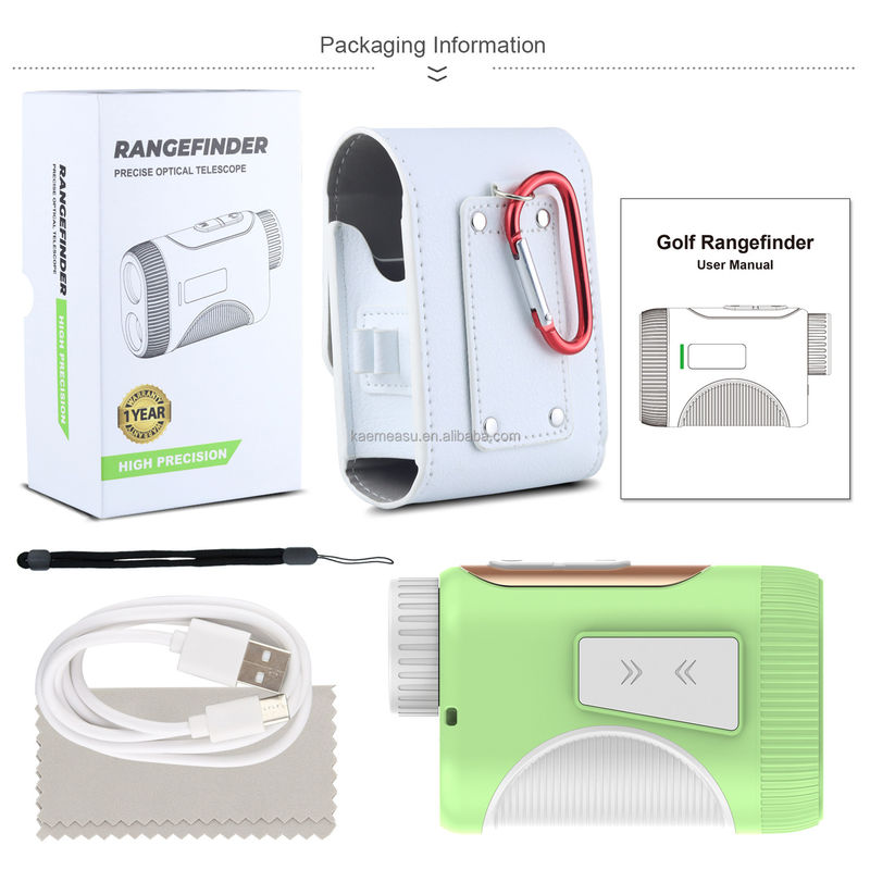 OEM 1200m Golf Slope Scope Laser Distance Meter Telescope Industrial Grade Golf Laser Rangefinders Green Color