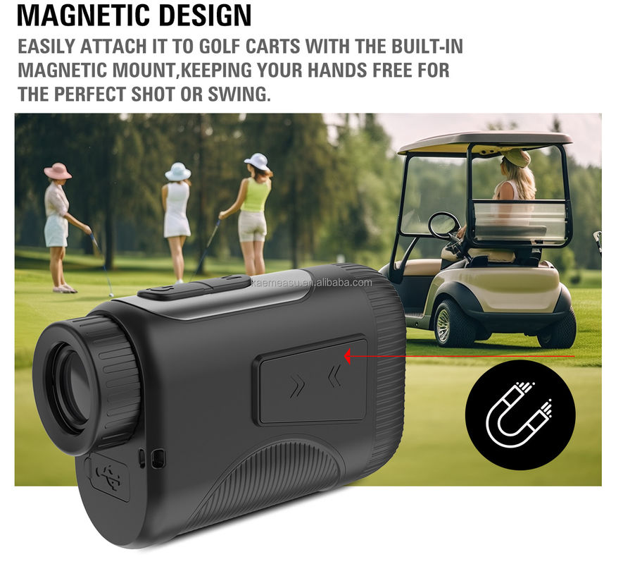 OEM 1200m Golf Slope Scope Laser Distance Meter Telescope Industrial Grade Golf Laser Rangefinders Black Color
