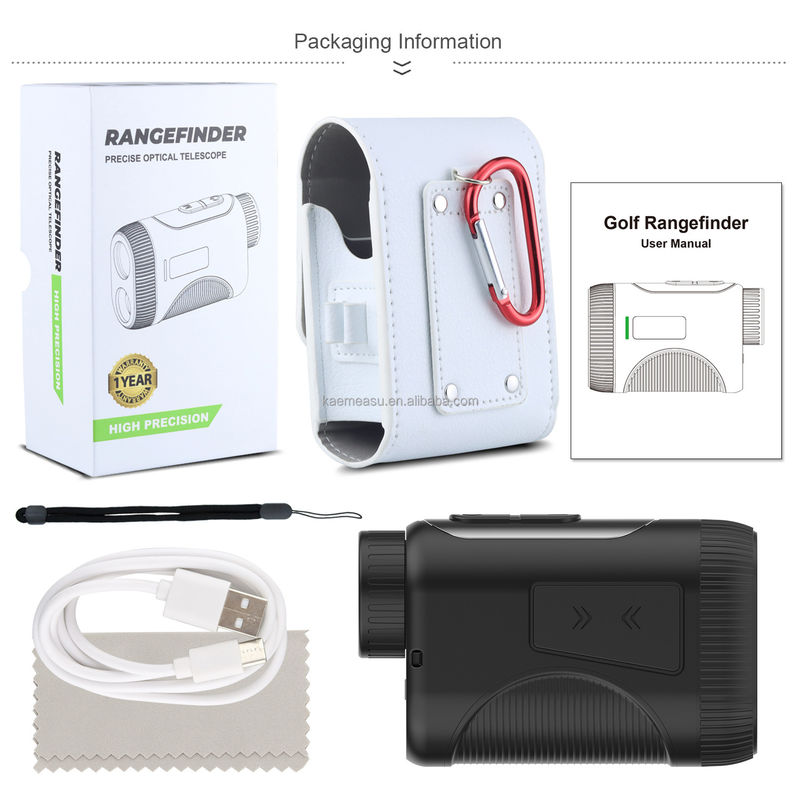 OEM 1200m Golf Slope Scope Laser Distance Meter Telescope Industrial Grade Golf Laser Rangefinders Black Color