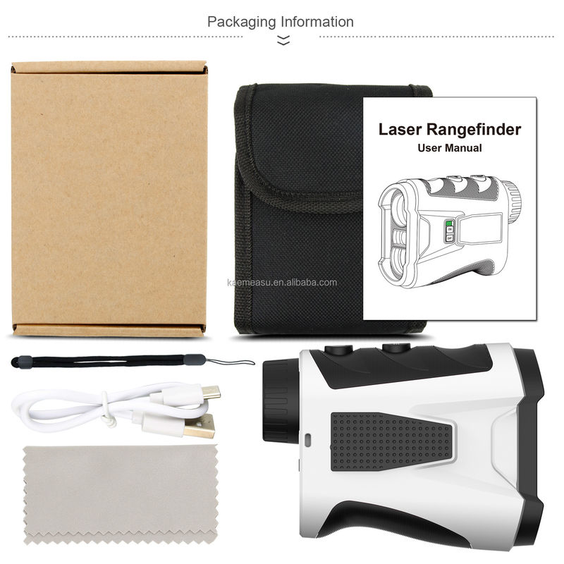 G Model Rechargeable Golf Laser Rangefinder Flag Lock Slope Mode Fast Focus for Golf Distance Measuring