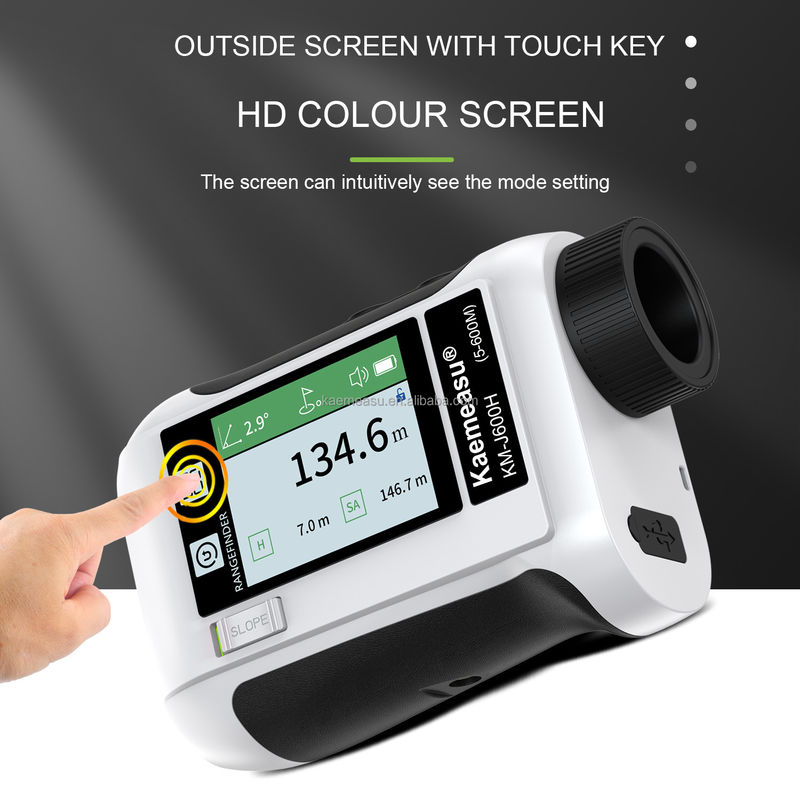 J Upgraded LCD Screen Golf Sport Laser Range Finder with 1500m Range and Optical Instruments