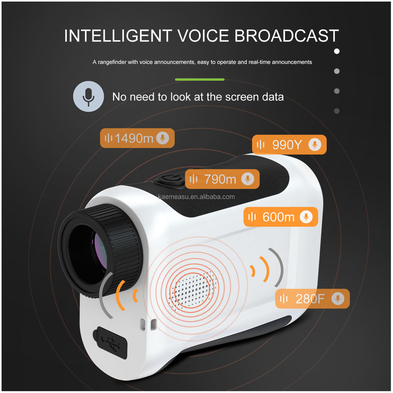 J Upgraded LCD Screen Golf Sport Laser Range Finder with 1500m Range and Optical Instruments