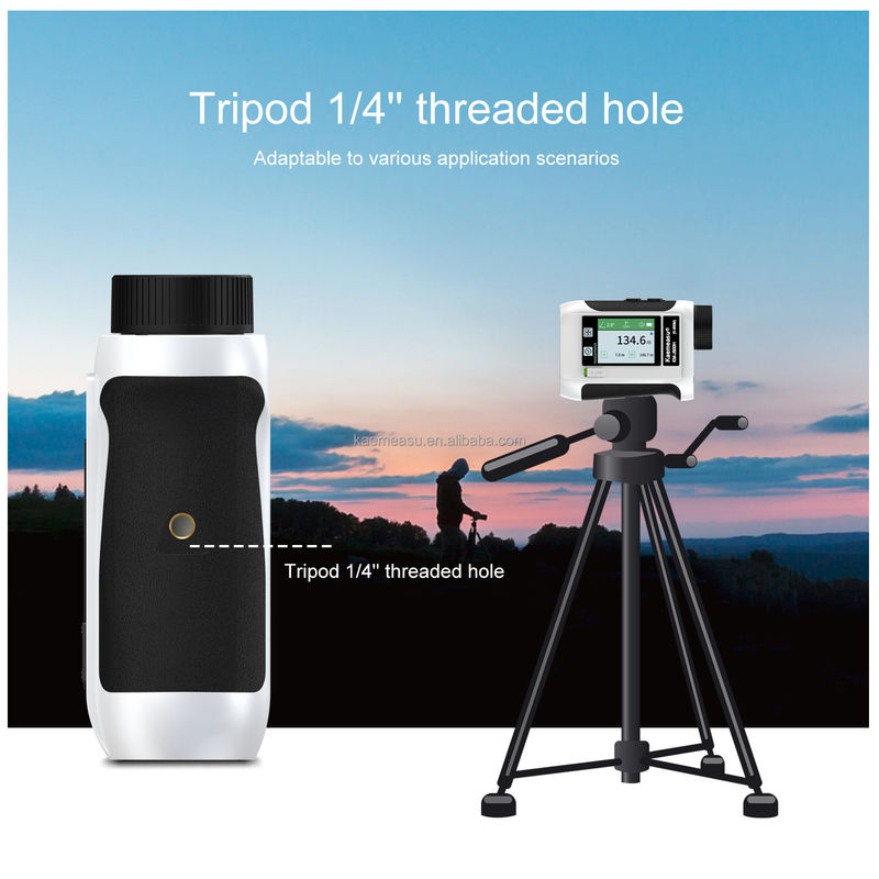 J Upgraded LCD Screen Golf Sport Laser Range Finder with 1500m Range and Optical Instruments