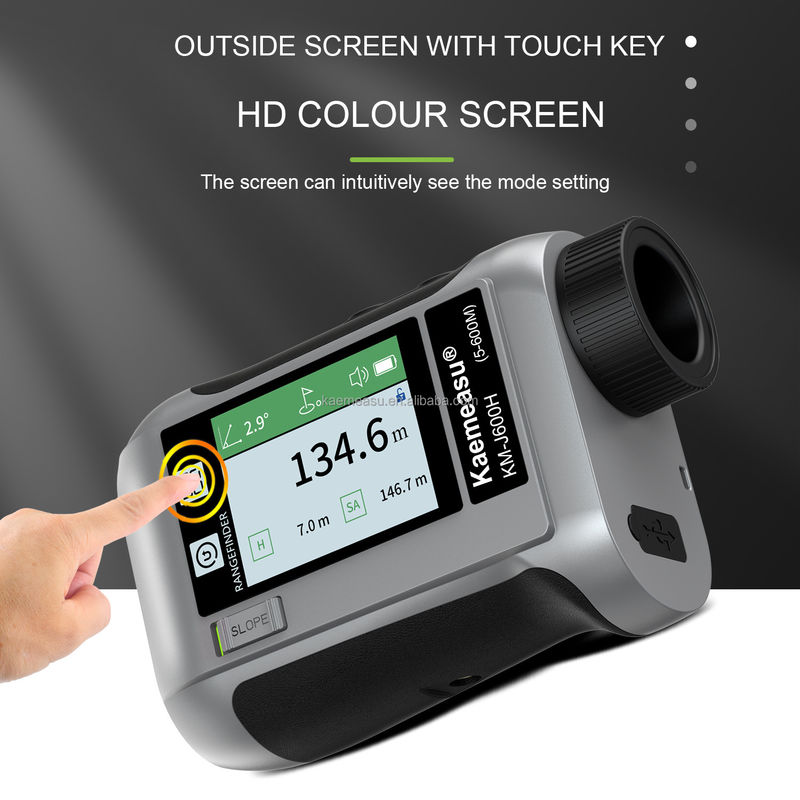 J LCD Screen Golf Sport Laser Rangefinder Optical Instruments Hunting Diastimeter Intelligent Golf Telescope