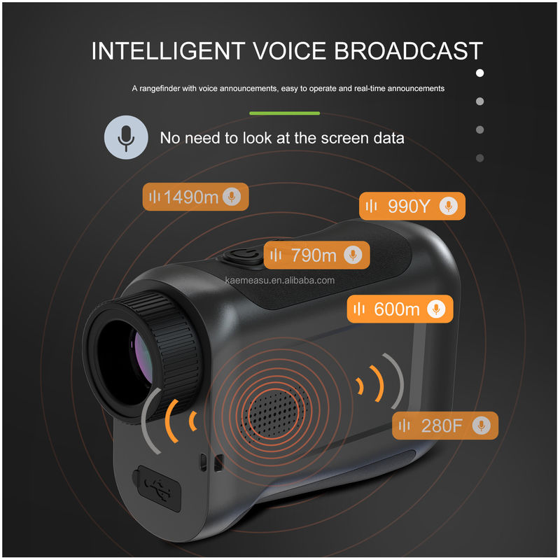 J Upgraded LCD Screen Golf Sport Laser Rangefinder Optical Instruments Hunting Diastimeter Intelligent Golf Telescope