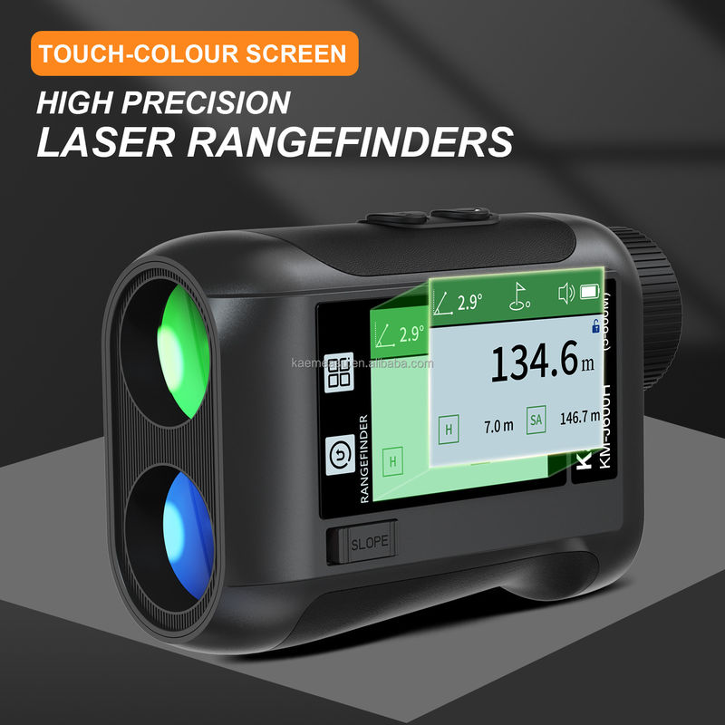 J Upgraded LCD Screen Golf Sport Laser Rangefinder Optical Instruments Hunting Diastimeter Intelligent Golf Telescope