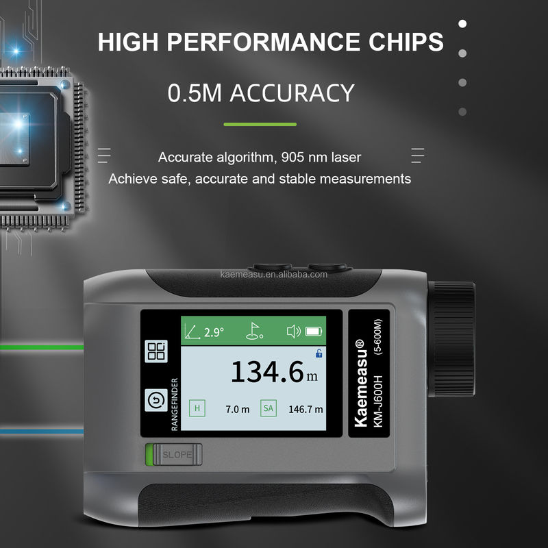 J600m Long Range Digital Laser Distance Meter Laser Rangefinder Angle Sensor Area Volume Functions