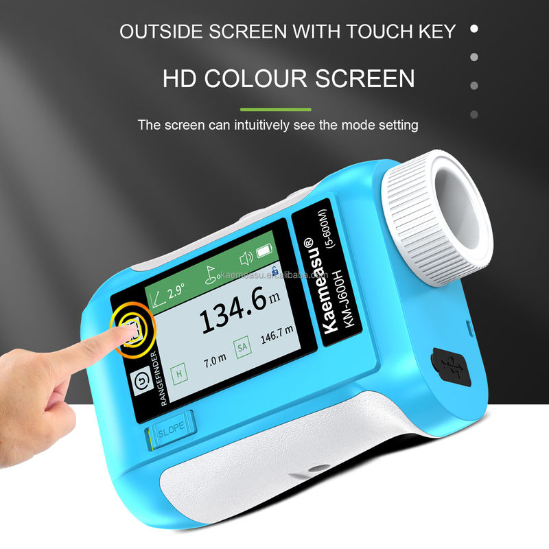 J600m Multifunction Laser Distance Meter Handheld Measure Level Calculate for Construction Golf Hunting